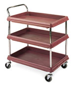 Deep Ledge Utility Cart - Berry